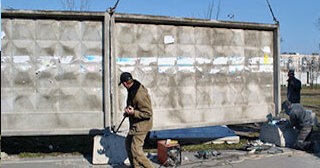 Демонтаж бетонного забора в Топках - Расценки от 785 руб.