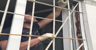 Демонтаж металлических оконных решеток в Топках – расценки в смете от 1047 рублей