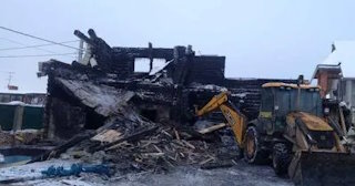 Демонтаж сгоревших зданий в Топках | Сварной-Тпк - снос после пожара от 1047 рублей