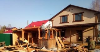 Демонтаж частных домов Топки, цена от 1622 руб.