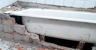 Демонтаж ванной комнаты в Топках - стоимость работ от 838 руб. | Сварной-Тпк